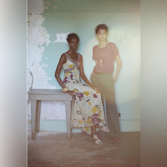 Updated measurements Anthropologie, Botanical Crossway Dress - Picture 3 of 10